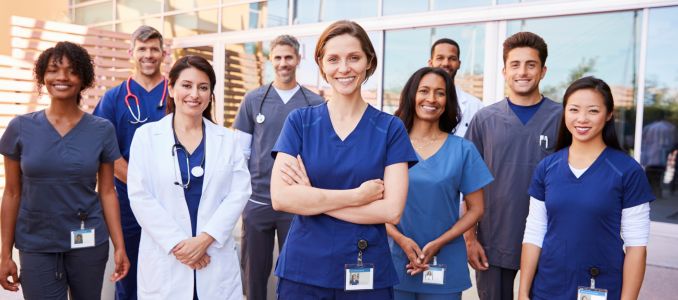 Group of Healthcare Workers