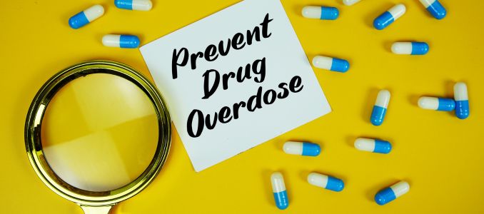 Prevent Drug Overdose Sign