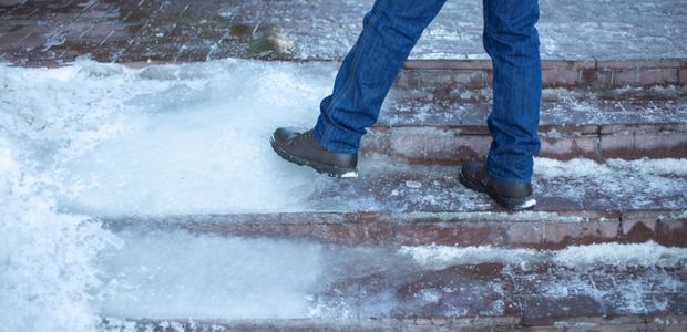 How to Avoid Slipping and Falling on Ice