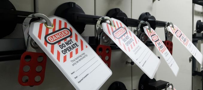 Lock out & Tag out , Lockout station,machine - specific lockout devices and lockout point