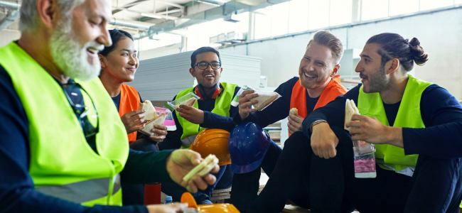 Workers on Break