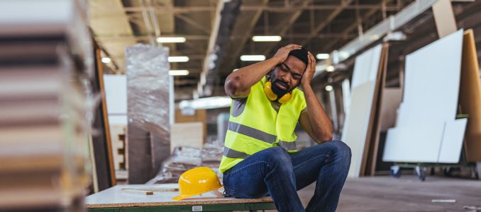 Construction Worker in Mental Crisis