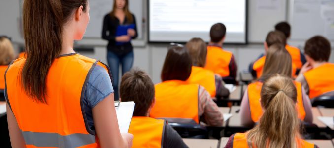 Teen Students Take OSHA Course