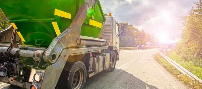 Truck Carrying Waste