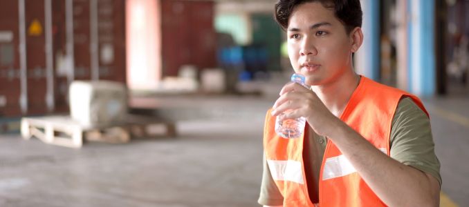 Facility Worker Drinking Water