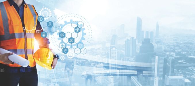 Smart Construction Helmet