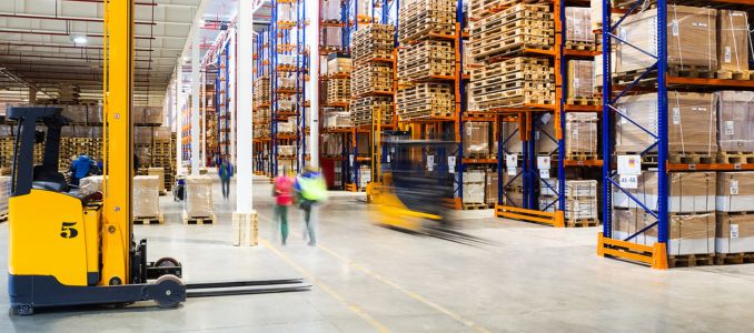 Modern day warehouse