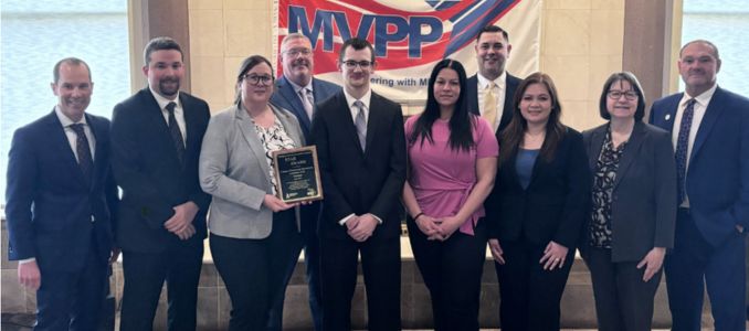 MIOSHA Awards Cintas Corporation the MVPP Star Award