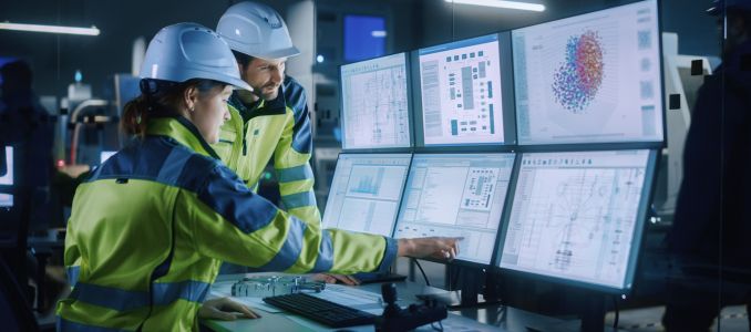 Construction Workers Using AI