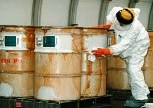 image of chemical drums