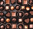 An assortment of chocolates