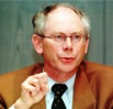Herman Van Rompuy began his term as EU president on Jan. 1, 2010.