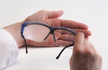 John Fischer, CSP, vice president of SVS Safety, ofen sees the problem of heat-induced eyewear fogging. (Defog It by Nanofilm photo)