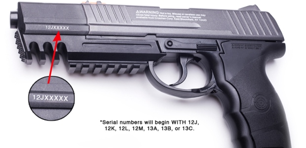 The C-1 Crsoman air pistol