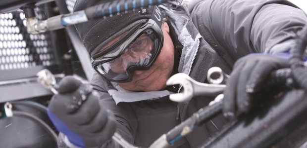 By providing safety eyewear specially designed to perform in cold temperatures, wind, bright light, and glare, you can significantly decrease the change of eye injuries. (Honeywell Safety Products photo)