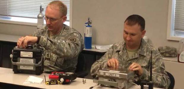 A gas detector that is properly calibrated and maintained provides an accurate reading and results in reduced downtime. (RAE Systems photo)