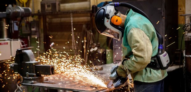 The second emerging trend is using certain types of PAPR systems to help solve certain eye injury issues. (3M photo)