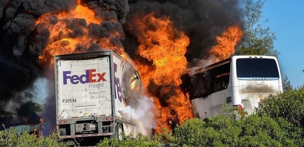 The head-on crash in Orland, Calif., resulted in 10 fatalities, including eight of the bus passengers, and 39 injuries. NTSB