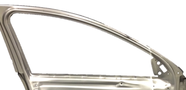 PNNL, in partnership with General Motors, Alcoa ,and TWB Company LLC, have transformed a joining technique called friction stir welding for expanded use of lightweight aluminum in vehicles, such as this door panel. (Photo courtesy of TWB Company LLC.)