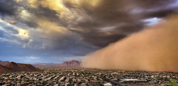The monsoon season is Arizona