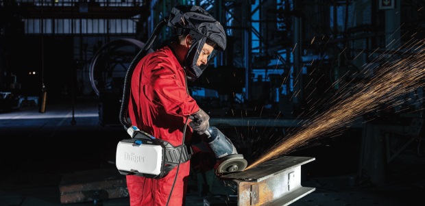 Tight-fitting PAPRs not only offer significantly higher APF, but they use a less expensive qualitative fit test to achieve a higher level of efficiency for a lower cost. (Draeger Inc. photo)