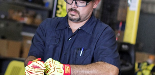 Ever wonder why a forklift operator is wearing the same cut level of hand protection as the sheet metal operator? And even worse, their monthly usage is the same? (Ringers Gloves photo)