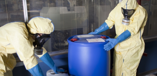 Review the applicable safety data sheets. Review injury and illness reports and talk to the employees. Have they reported signs or symptoms of respiratory distress?