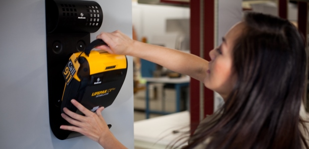 AEDs should be easily accessible and continuously monitored and maintained to ensure constant readiness. (Physio-Control photo) 