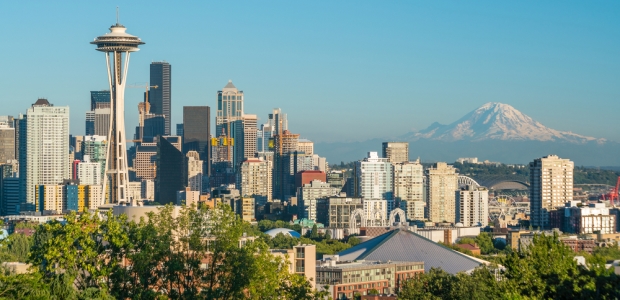 Visitors may want to use the Washington State Ferries to travel from the Seattle waterfront to Bainbridge Island and other stops.