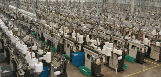 MCR Safety seamless knit manufacturing in action. (MCR Safety photo)