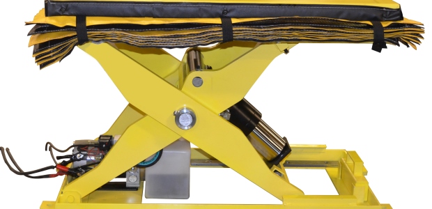 Ergonomic lift tables improve the bottom line. (Alfacon Solutions photo)