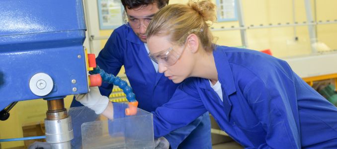 Workers with Safety PPE