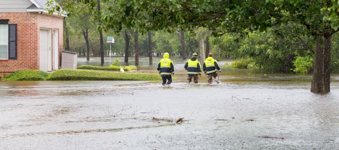 Texas Disaster Flood Workers