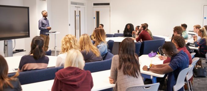 Students in Classroom