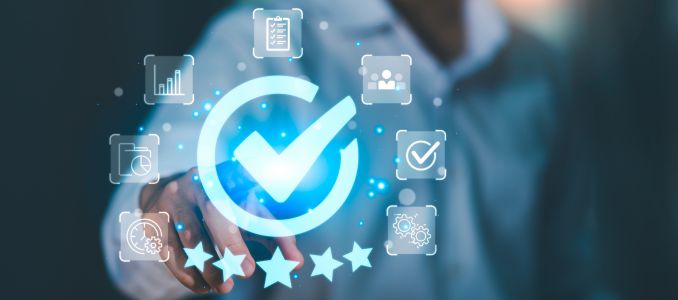 Quality control engineer manages digital quality systems