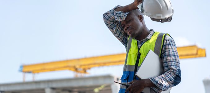 Worker in High Heat