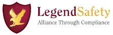 This is the logo of Legend Safety Solutions, Inc., which is located in Suffern, N.Y.