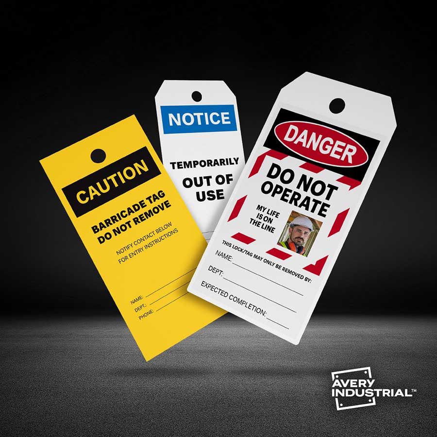 Print Custom Safety, Lockout & Inspection Tags Onsite