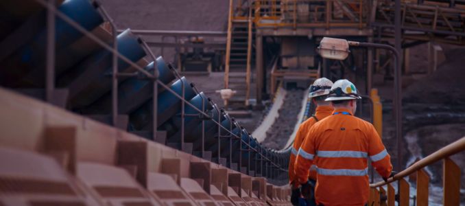 Miners Heading into Work