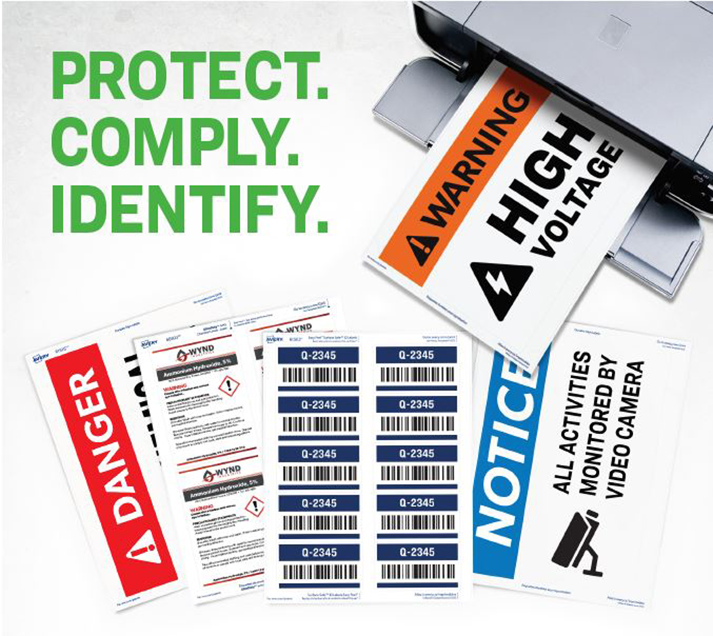 Safety and Industrial Labels