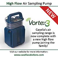 Vortex3 high flow air sampling pump