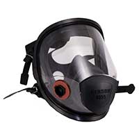 #9955 Silicone Rubber Full Face Mask