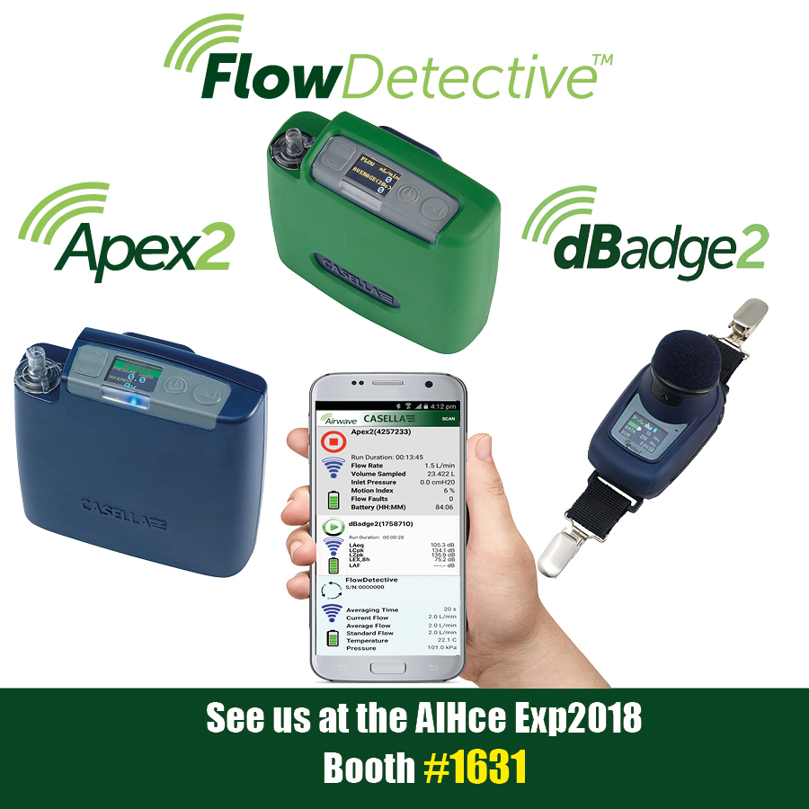 Apex2 I.S.TM Personal Air Sampling Pump