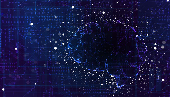 abstract illustration of artificial intelligence