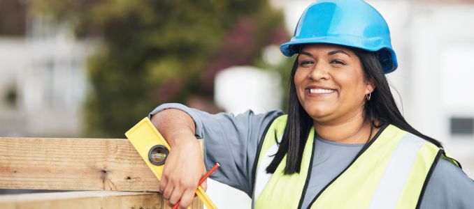 Female Construction Worker