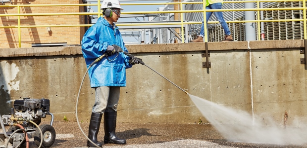 Examples of noise reduction strategies include: regular equipment maintenance, isolating workers from noise through soundproofing and noise damping, and upgrading to lower-noise tools and machinery. (Photo courtesy of 3M Personal Safety Division)