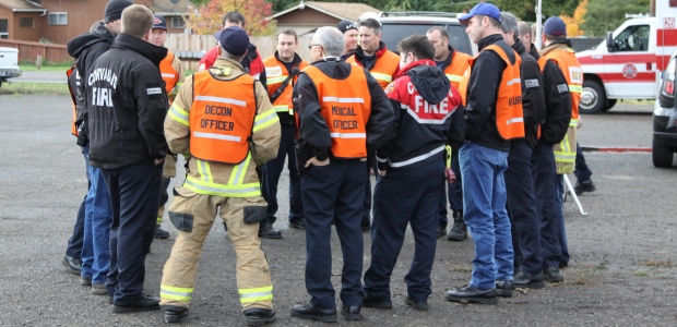 Every employee who may witness or discover a hazardous substance release and who is responsible for alerting others or evacuating must complete first responder HAZWOPER awareness training. (Ben Carlson/Shutterstock.com)