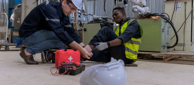 Worker Injured in Warehouse