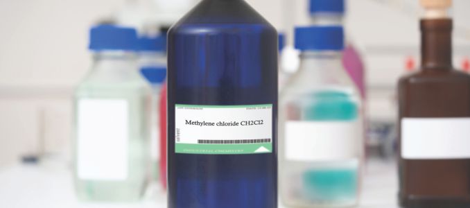 Small Bottle of Chemicals