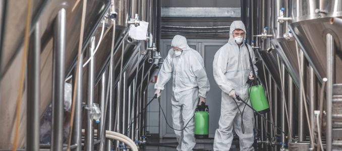 Chemical Workers in PPE